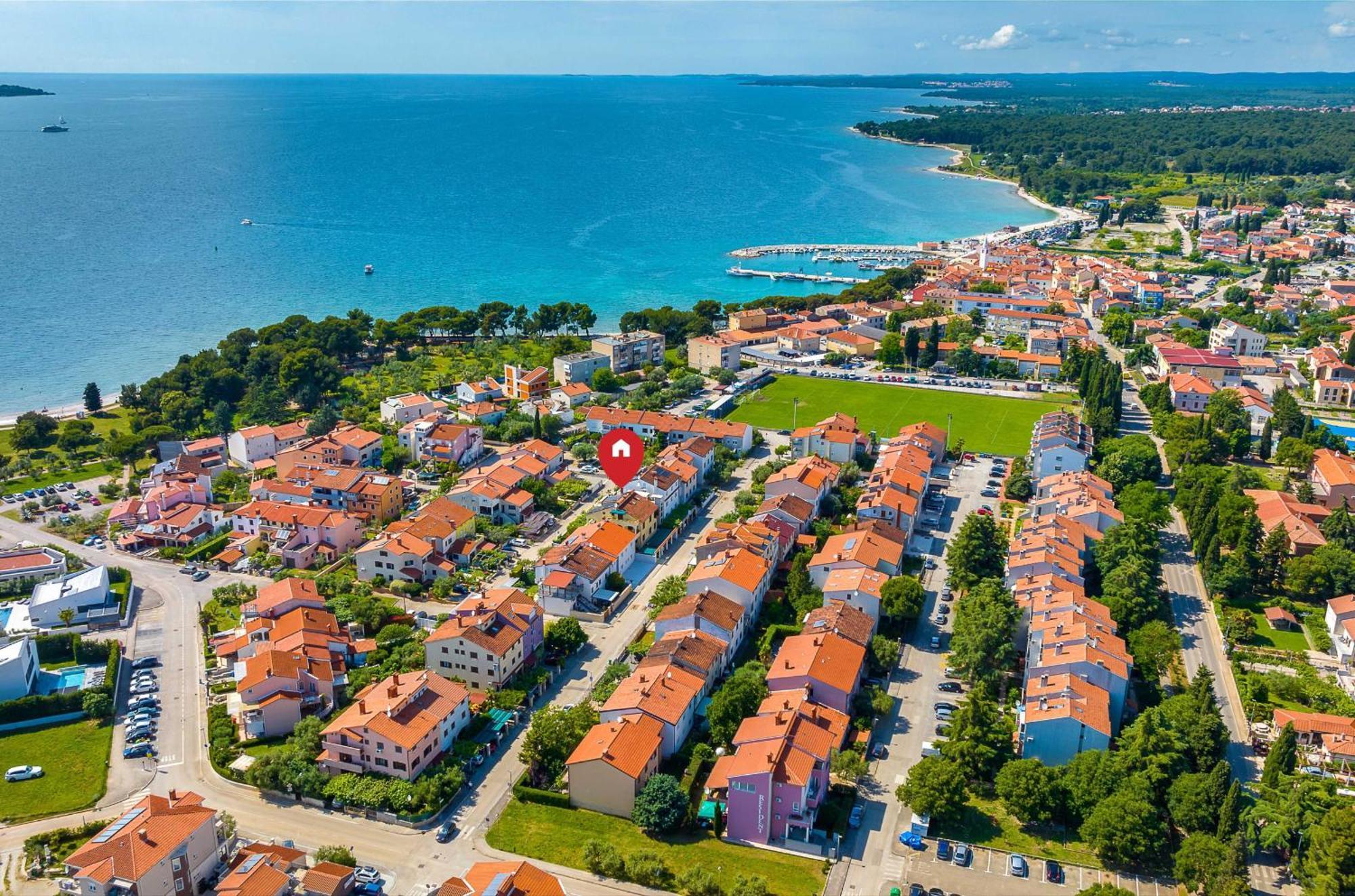 Villa Nada In Fazana - Near The Beach Exteriör bild