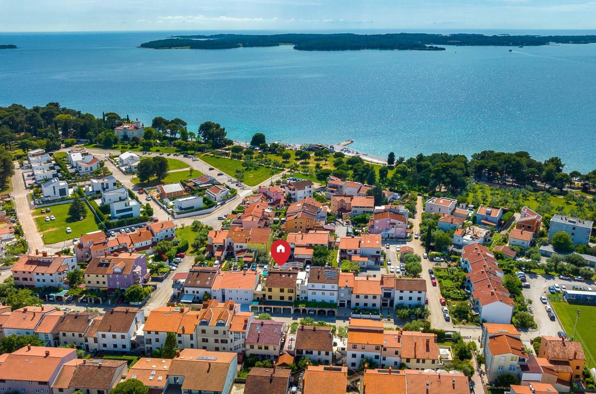 Villa Nada In Fazana - Near The Beach Exteriör bild