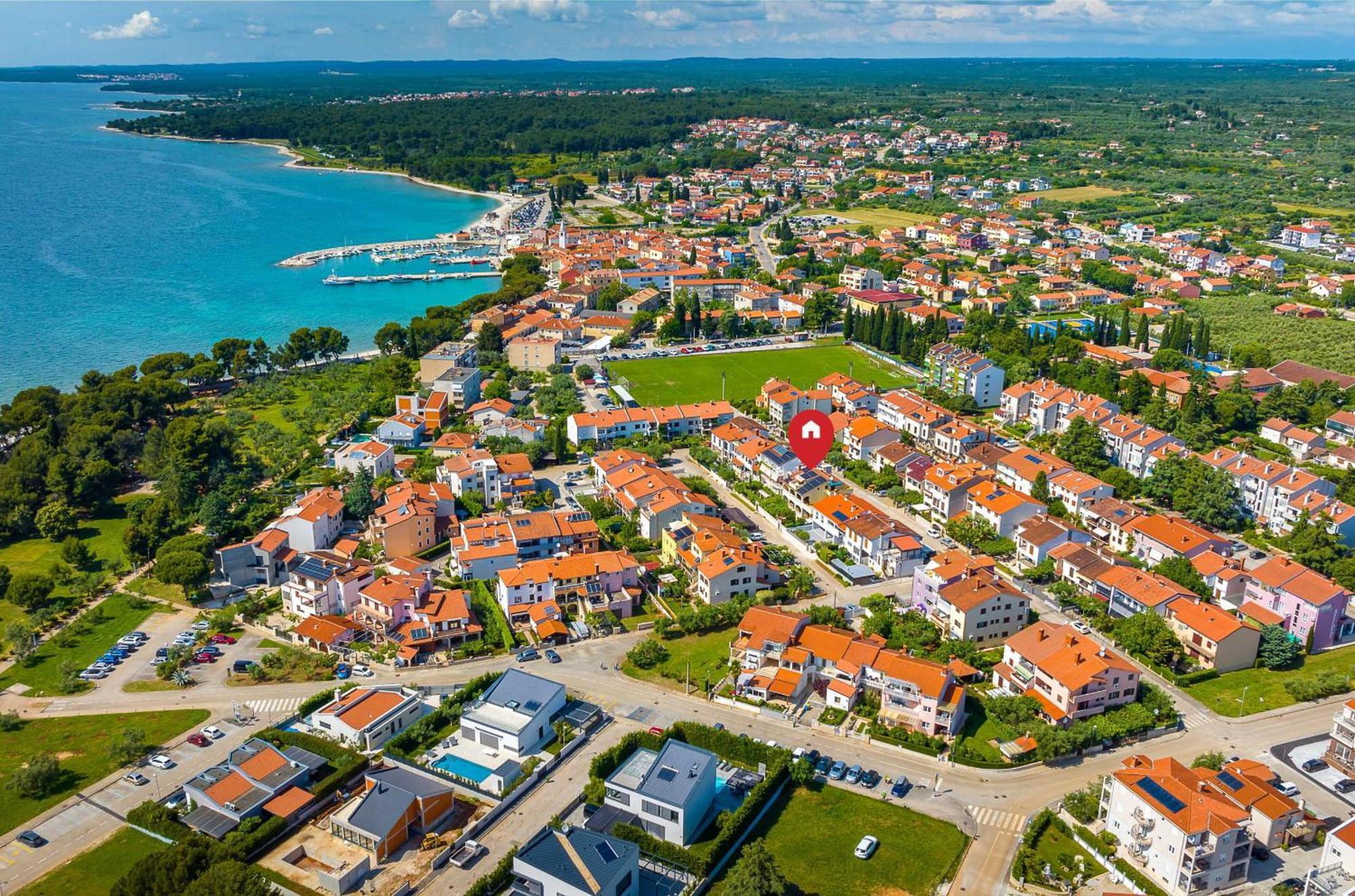 Villa Nada In Fazana - Near The Beach Exteriör bild